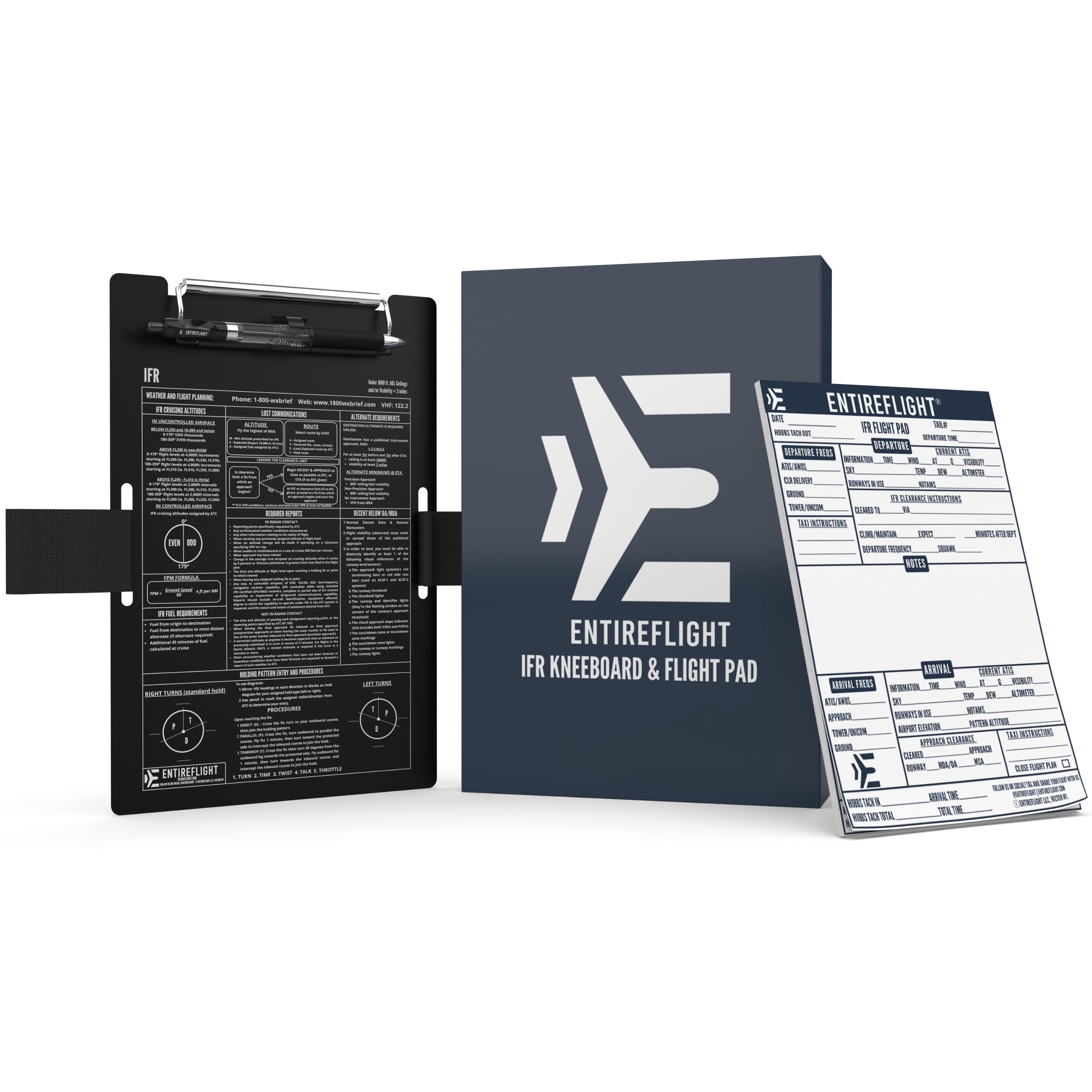 EntireFlight IFR Pilot Kneeboard and Flight Pad