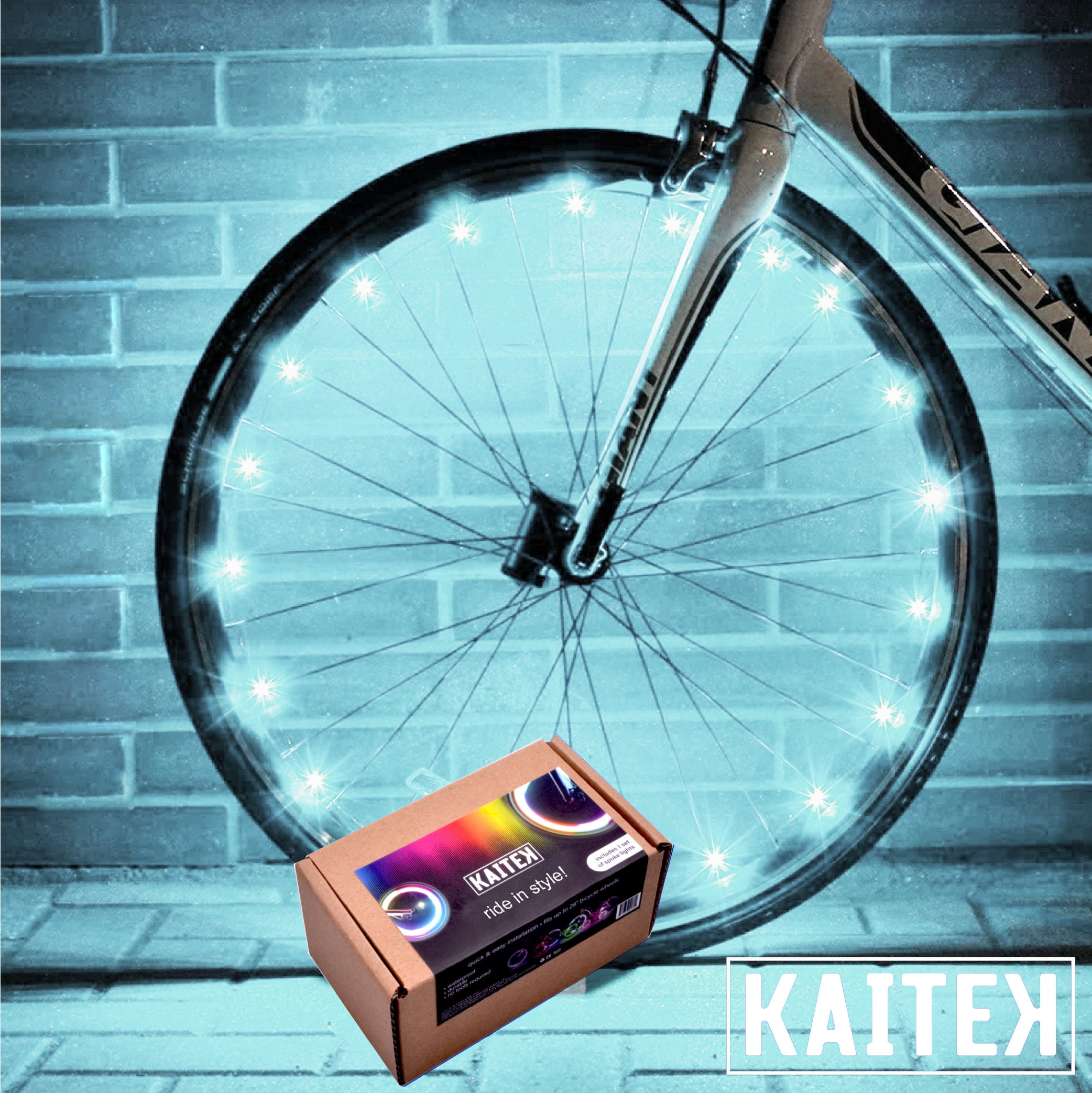 Buy Kaitek LED Bike Wheel Light White Online Brunei Ubuy