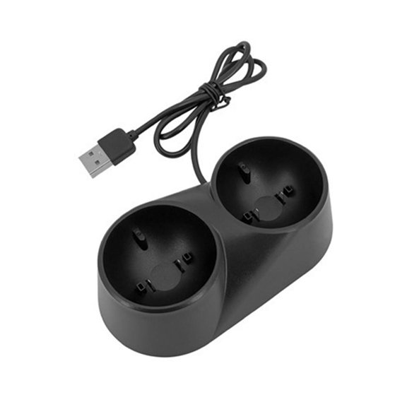 IFRINID Dual Charging Dock Compatible with PS4 Move Controllers, 5 V VR Controller Charger Stand for PlayStation VR