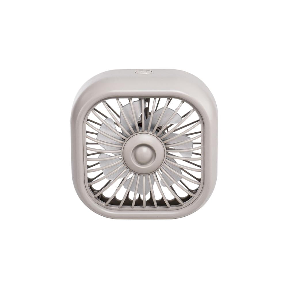 IFRINID Mini USB Car Fan with LED Ambient Light, 3 Speed Air Vent ...