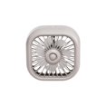 IFRINID Mini USB Car Fan with LED Ambient Light, 3 Speed Air Vent ...