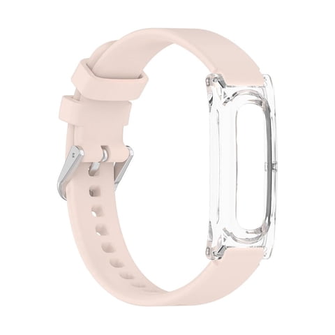 Replacement Watch Band Compatible with Fitbit Air, Adjustable Silicone Sport Strap with Secure Snap Connectors