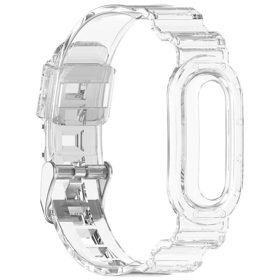 IFRINID TPU Replacement Band for Fitbit Air, Transparent Soft Waterproof Wristband, Adjustable Sport Watch Strap for Fitbit Air