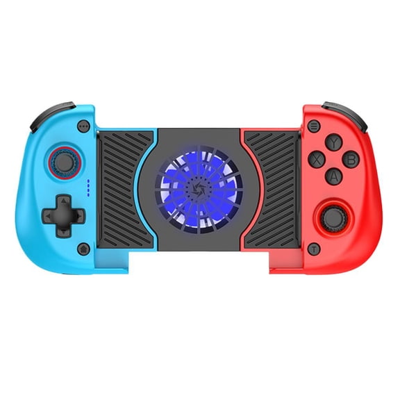 IFRINID Telescopic Bluetooth Game Controller With Cooling Fan, Dual Hall Effect Joysticks for Android Ios Pc Gaming
