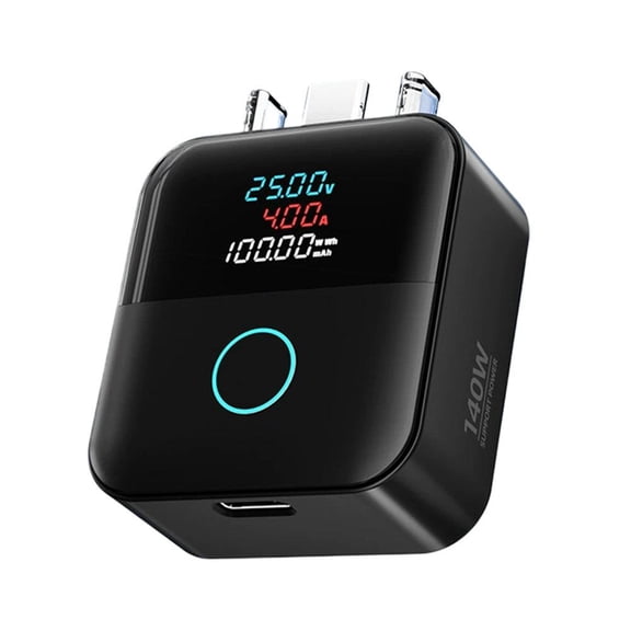 IFRINID USB-C Auto Disconnect Charging Adapter with Digital Display, 140W Fast Charging Protector, Smart Auto Power Cut Charging Separator