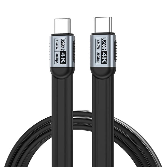 IFRINID USB5 Type-C to Type-C Cable, 240W Fast Charging Data Cable with 80Gbps Transfer and High-Resolution Display Support, 1 m