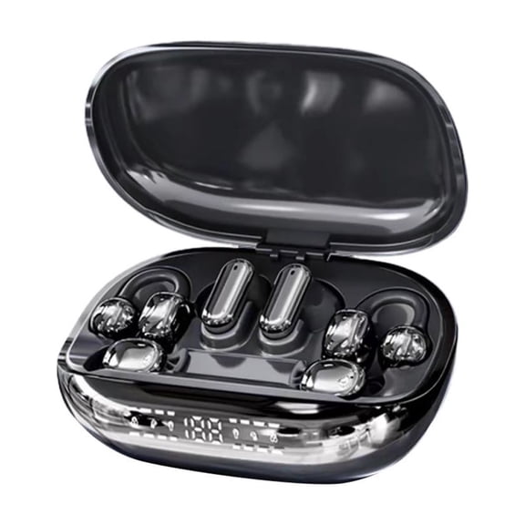 IFRINID Wireless Bluetooth Sleep Earbuds, 6-Earbud Set with Digital Display Charging Case, Type-C Charging and Phone Power Support