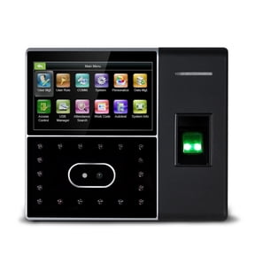IFace302 Biometric Face Time Attendance System USB Fingerprint Reader Time Clock Employee Access Control Machine Electronic - Efficient Management