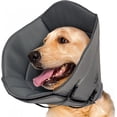 thumbnail image 1 of IFurffy Dog Recovery Collar, Large Adjustable Dog Cone, Breathable and Lightweight, Drawstring & Buckle Design, Prevents Licking and Scratching, Pet Protective Collar (Size L), 1 of 7