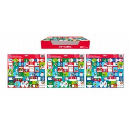 IG Design Group Americas 130564 Foil Christmas Gift Labels - 120 Count