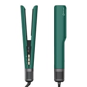 IG INGLAM Air Straightener - Advanced One-Step High-Speed Airflow Hair Straightener & Dryer with 110,000 RPM Brushless Motor, Airflow Flat Iron with 200 Million Negative Ions, Dark Green