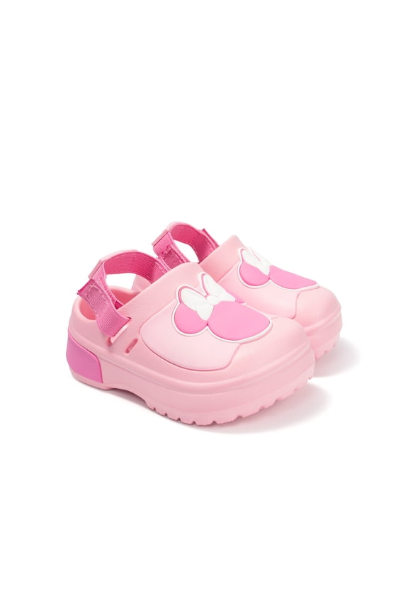 Baby Girls Minnie Mouse Adjustable Strap Clog