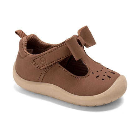 Munchkin by Stride Rite Baby Girl Peyson Bow T-Strap Dress Shoe