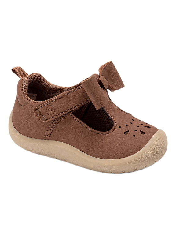 Munchkin by Stride Rite Baby Girl Peyson Bow T-Strap Dress Shoe