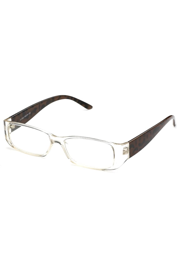 IG Unisex Clear Lens Plastic Fashion Glasses