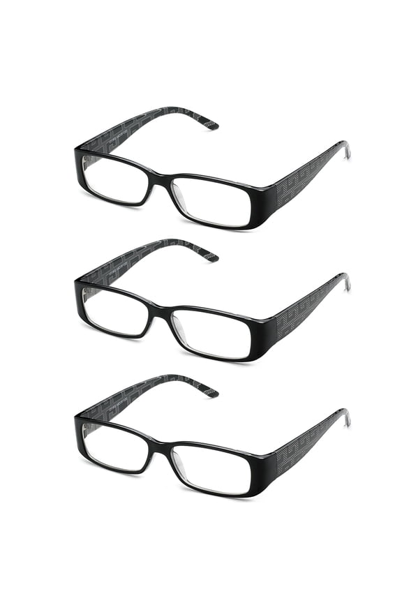 IG Unisex Clear Lens Plastic Fashion Glasses