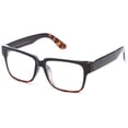 thumbnail image 1 of IG Unisex Thick Frame Quality Build Clear Lens Fashion Glasses in Black/Tortoise, 1 of 2