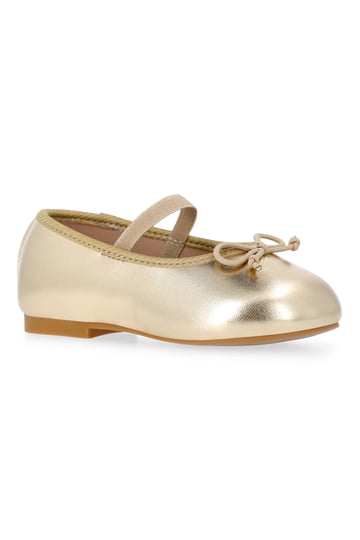 Toddler Girls Dress Shoes in Toddler Girls Shoes | Gold - Walmart.com