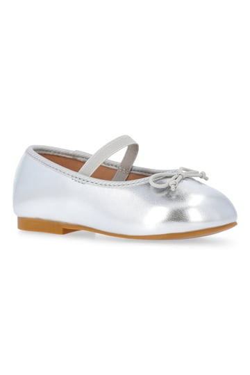 infant silver dress shoes Robeez - Pretty Pearl Soft Soles Silver