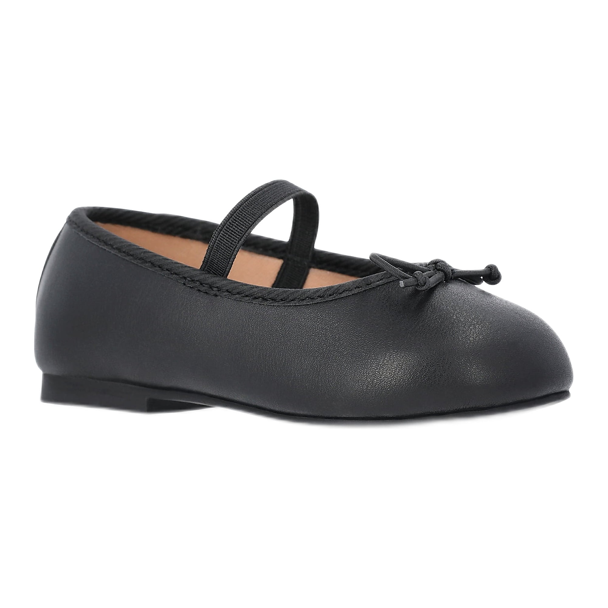 Wonder Nation Baby Girls Bow Ballet Dress Shoes