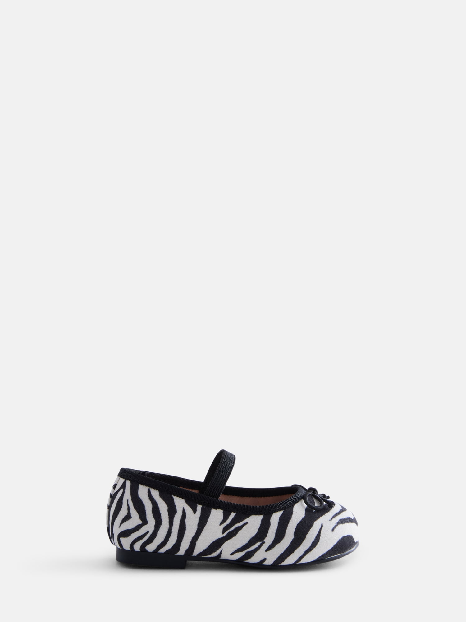 Wonder Nation Baby Girls Bow Ballet Dress Shoes