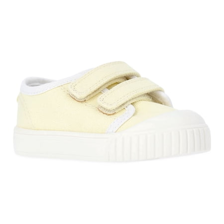 Wonder Nation Baby Girls Two Strap Bump Toe Sneakers