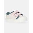 thumbnail image 1 of Wonder Nation Baby and Toddler Girls Two Strap Bump Toe Sneakers, 1 of 6