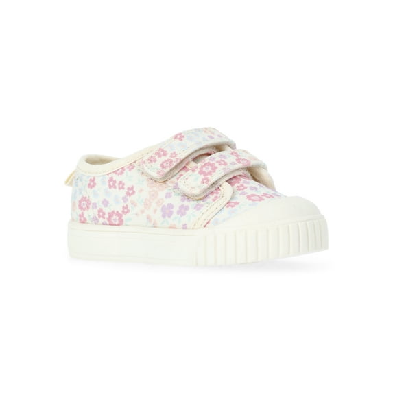 WONDER NATION BABY GIRL TWO-STRAP BUMP TOE SNEAKERS