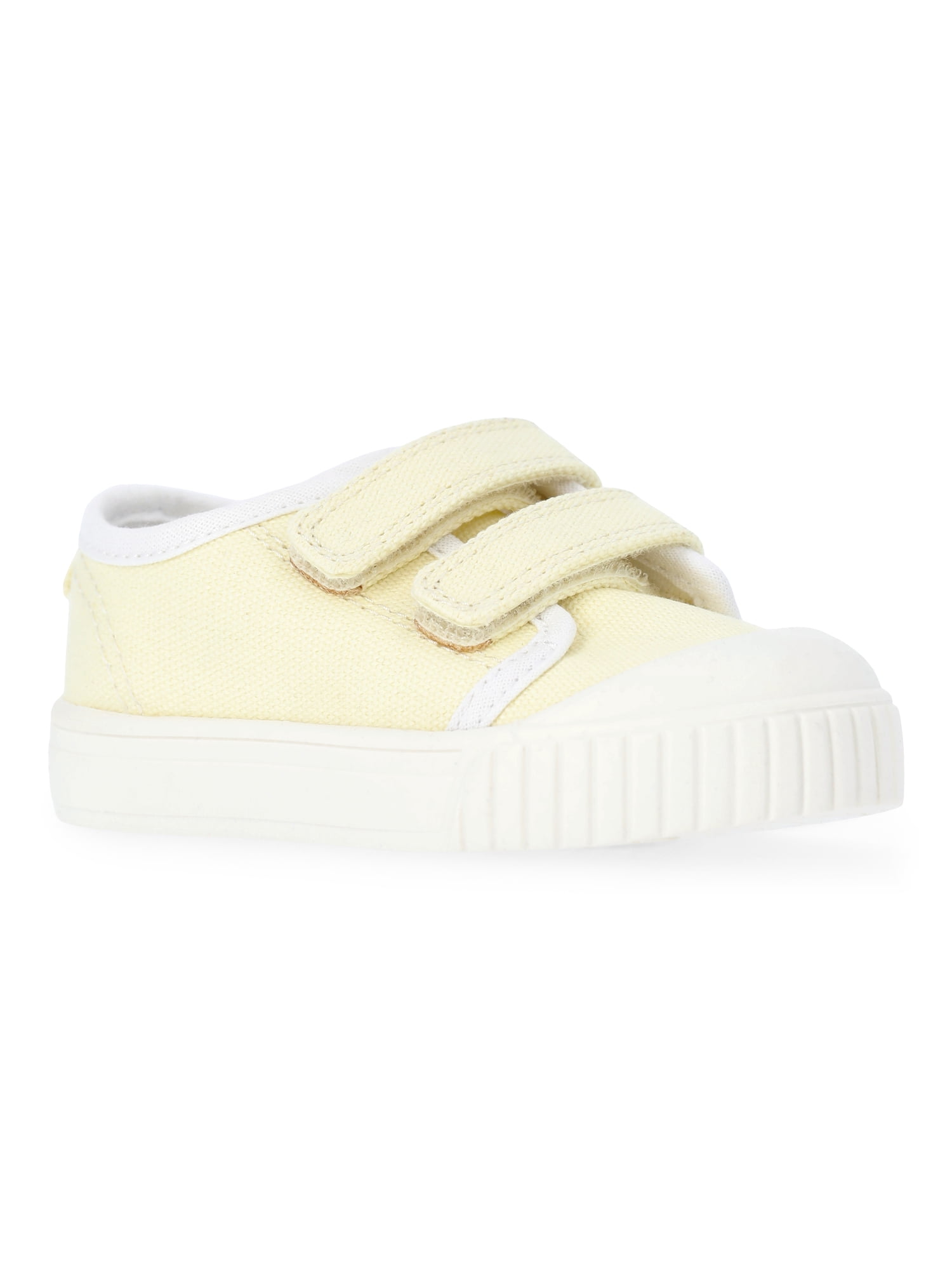 Wonder Nation Baby Girls Two Strap Bump Toe Sneakers