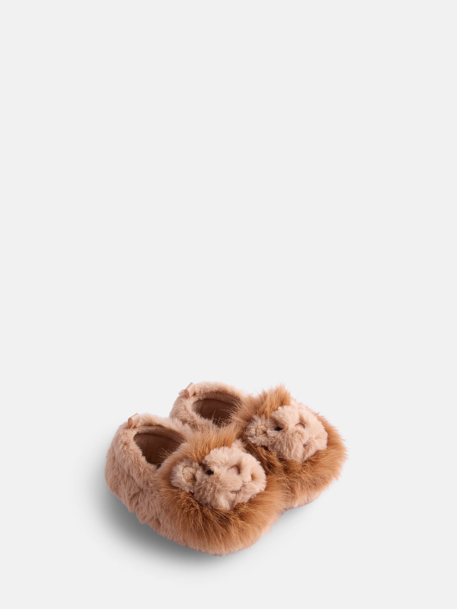 Wonder Nation Baby Girls Animal Slippers
