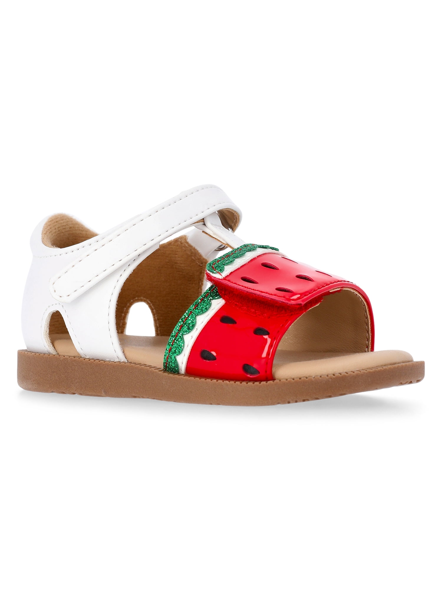 Wonder Nation Baby and Toddler Girls Fruit Sandals