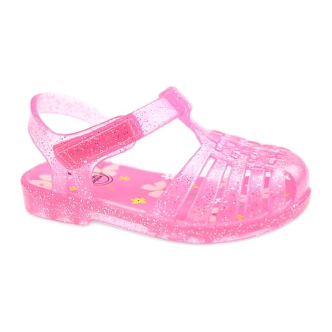 Baby Girls Glitter Jelly Fisherman Sandal