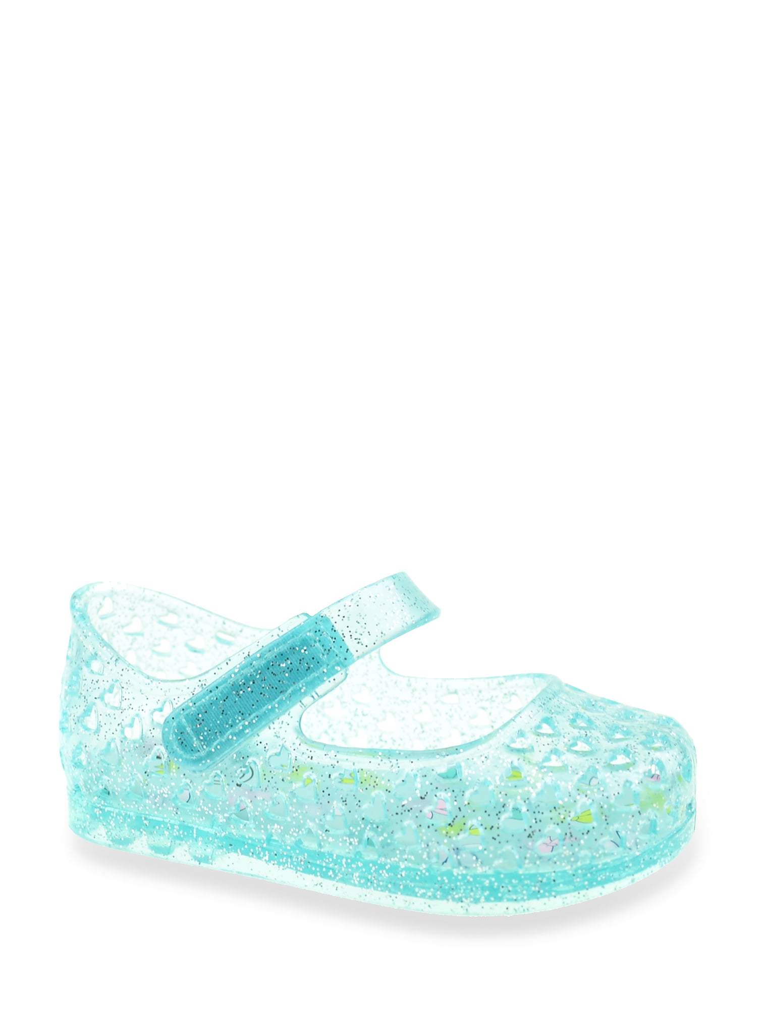 Wonder Nation Baby and Toddler Girls Mary Jane Jelly Shoes