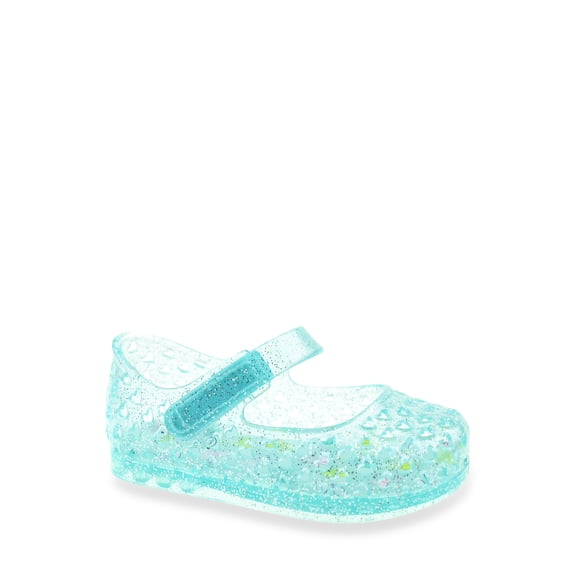 Wonder Nation Baby and Toddler Girls Mary Jane Jelly Shoes