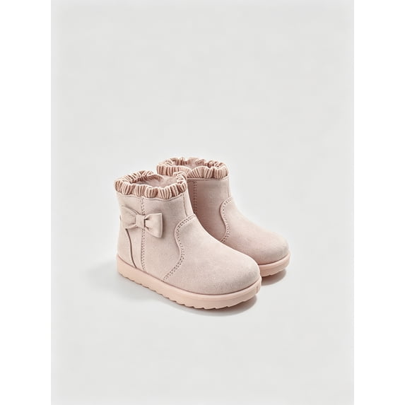 Wonder Nation Baby and Toddler Girls Faux Fur Boots