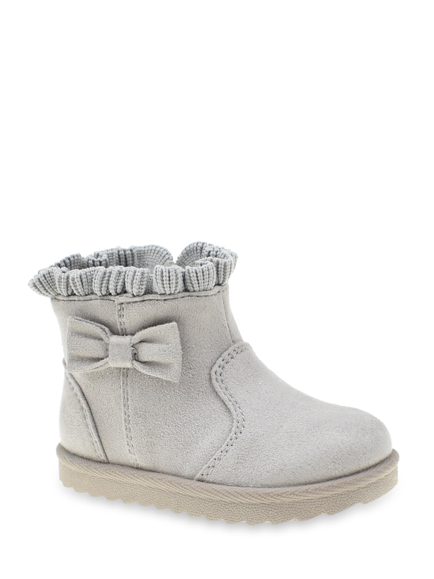 Wonder Nation Baby and Toddler Girls Faux Fur Boots