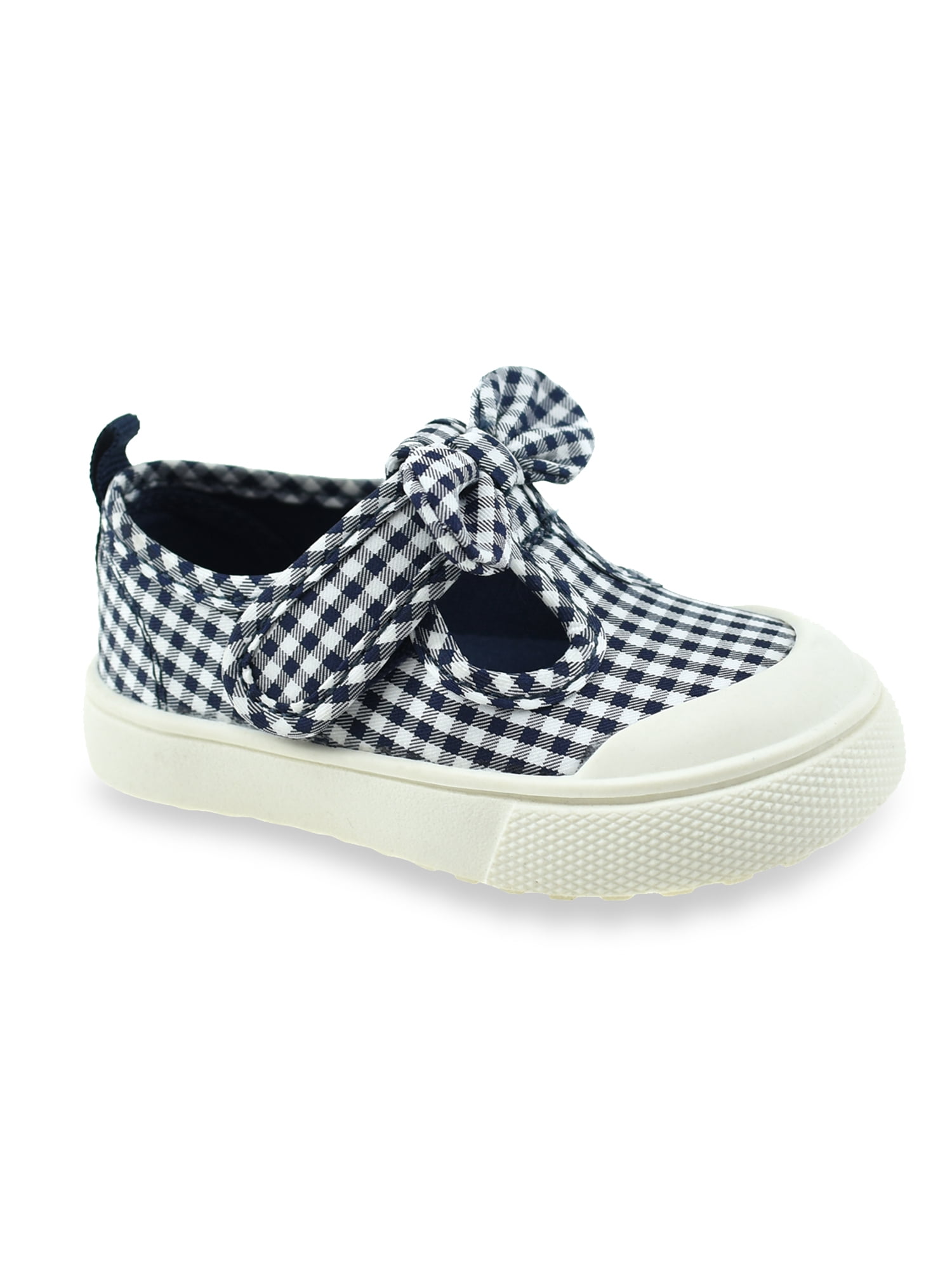 Wonder Nation Baby Girls Casual T-Strap Shoe