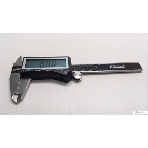 IGAGING 4" DIGITAL ELECTRONIC CALIPER X-LARGE DISPLAY GAUGE INCH/FRACTIONAL