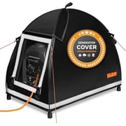 IGAN Generator Tent Cover for Inverter Generators 1000-2300 Watts, Waterproof, Black