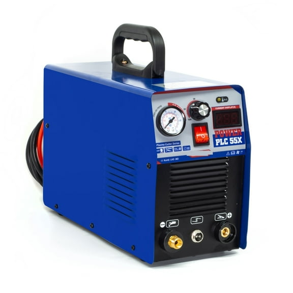 IGBT Plasma Cutter PLC5550A Non High Frequency DC InverterElectric DigitalAirPlasma Cutting Machine 220 1/2 Inch Clean ,Long Lasting