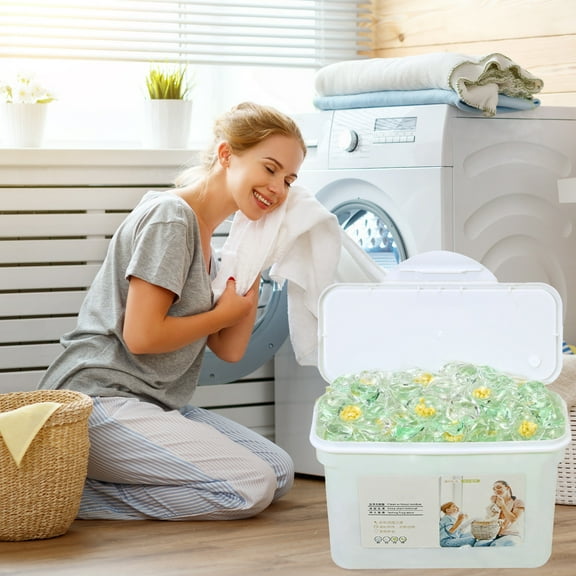 IGEED 5-in-1 Laundry Detergent Pods,50 Count Stain Fighting Scent Boosters with Long Lasting Freshness,Compatible Liquidless Pacs for All Fabrics