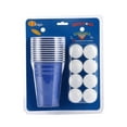 thumbnail image 1 of IGEED Beer Pong Game Set 24 Piece with 16oz Plastic Cups and Balls for Party Games Tailgate Drinking Games College Parties, 1 of 1