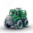 thumbnail image 1 of IGEED Kids Sanitation Truck Toy 4.6 Inch with Movable Arms Inertial Garbage Vehicle Pretend Play Set for Boys Girls, 1 of 7