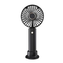 IGEED Portable Handheld Fan,USB Rechargeable Personal Small Hand Fan for Travel Makeup,Battery Operated Fans Student Dormitory Office Fan
