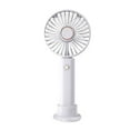 thumbnail image 1 of IGEED Portable Handheld Fan,USB Rechargeable Personal Small Hand Fan for Travel Makeup,Battery Operated Fans Student Dormitory Office Fan, 1 of 9