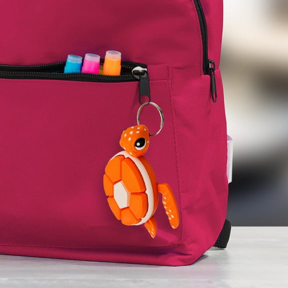 IGEED Turtle Fidget Clicker,Desk Accessory and Keychains for Teens and Adults,3D Printed Turtle Clicker Fidget Sensory Toys Gifts for Adults to Relief Stress,Anxiety, ADHD,Autism