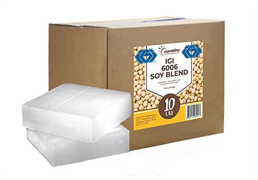 IGI 6006 Candle Wax, 6006 igi Paraffin Blend Wax, 10 Pound