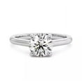 thumbnail image 1 of IGI Certified 1.00Ct G-H/VS1 Round Lab Grown CVD Diamond 14K Gold Solitaire Ring Size -6, 1 of 4