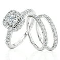 thumbnail image 1 of IGI Certified 1 Carat Diamond Engagement Ring for Women in 14k White Gold Size 9 by Beverly Hills Jewelers, 1 of 8