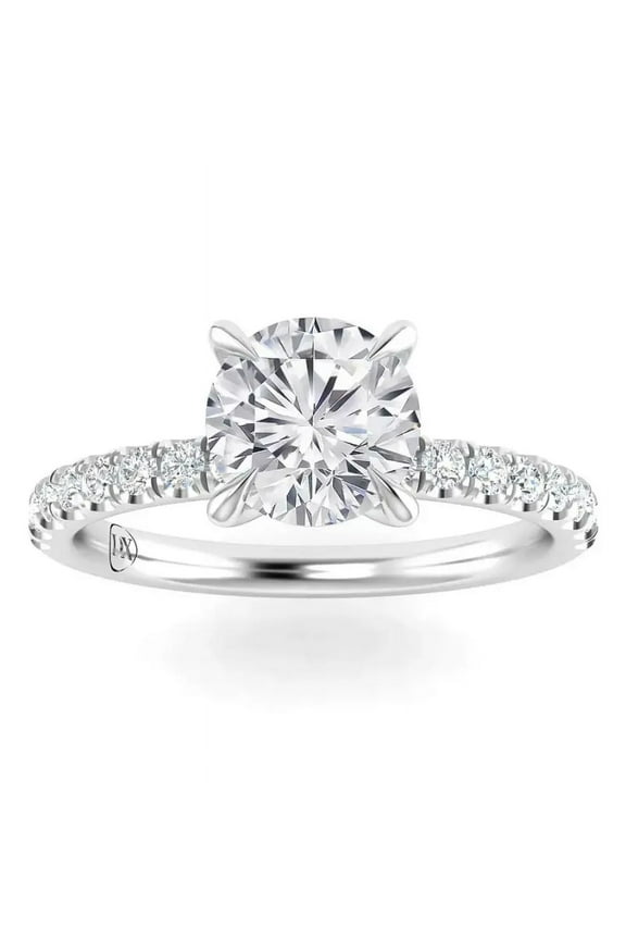 Solitaire G-VS2 Diamond Engagement Ring, 14K Gold, 1 ct